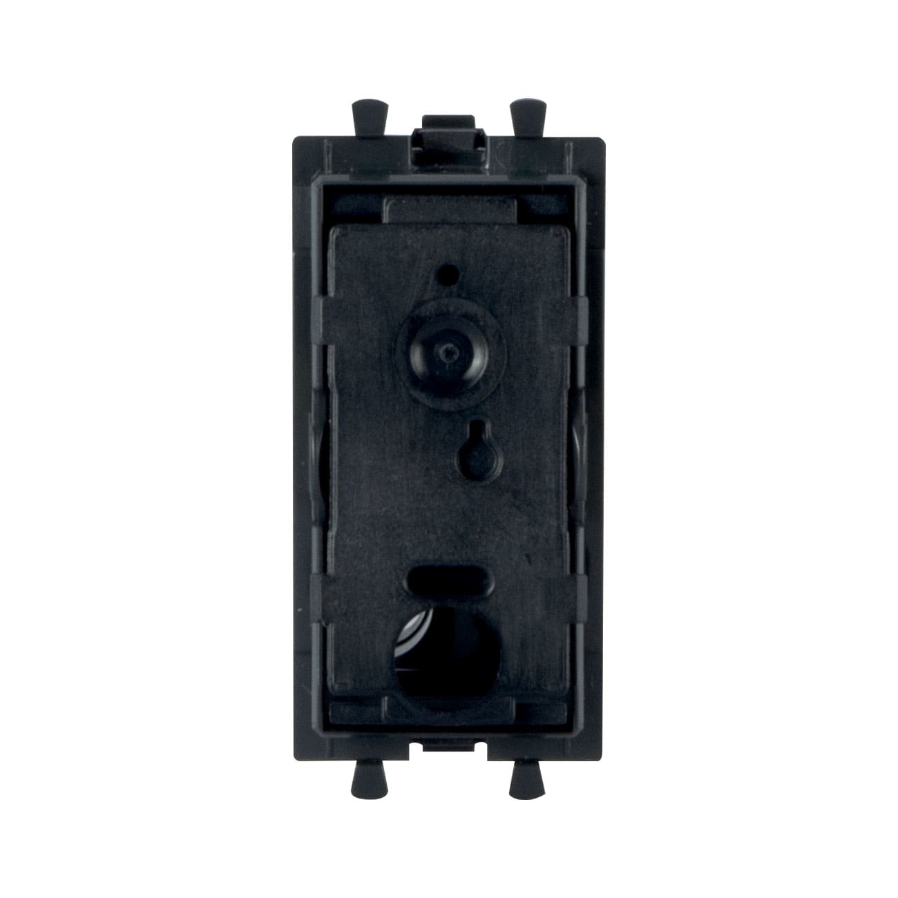 AVE - CORPO PULSANTE SENZA TASTO S44 TEKLA. WHITEK E ALLUMIA 1P 10A NA ILLUMINABILE  1 MOD. 445005ST