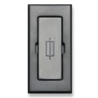 AVE - Portafusibile mini. Tekla S44. colore grigio Tekla. 1P 10A finitura opaca 1 Mod.