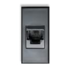 AVE - Presa RJ11 morsetti a vite. Tekla S44 colore grigio Tekla finitura opaca 1 Mod. 445024
