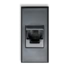 AVE - Presa RJ11 morsetti a vite. Tekla S44 colore grigio Tekla  finitura opaca  1 Mod. 445024