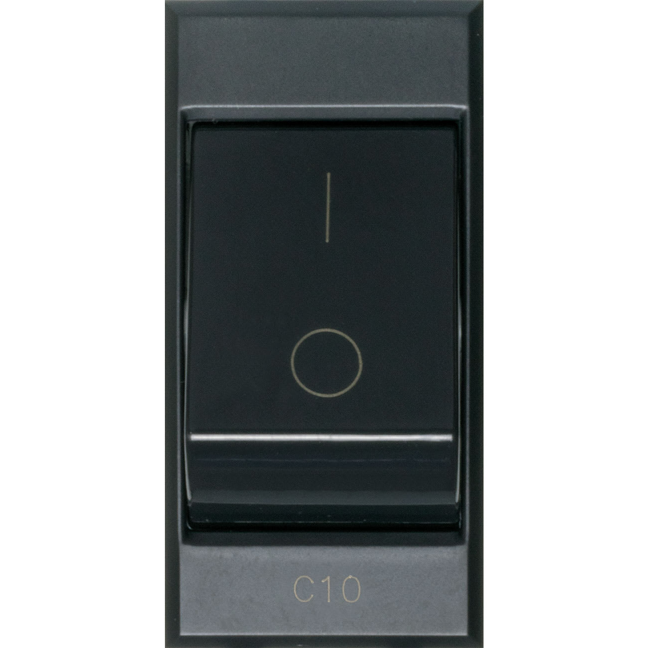 AVE - Interruttore automatico. Tekla S44. colore grigio Tekla. 1P+N 10A 3kA 250v finitura opaca 1 Mod. 445052X10