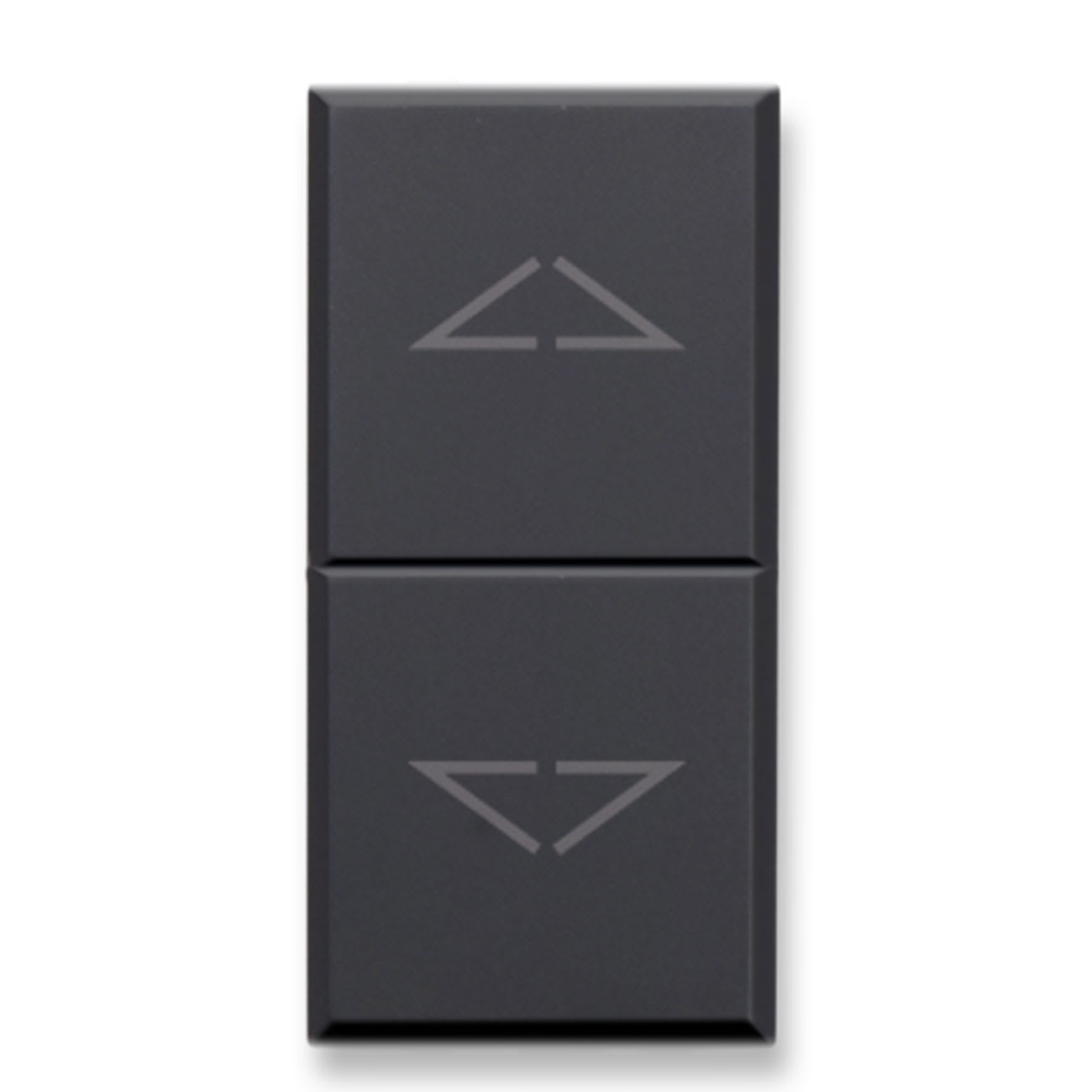 AVE - Commutatore a pulsante. Tekla S44. colore grigio Tekla. 1P 10A finitura opaca 1 Mod. 445053