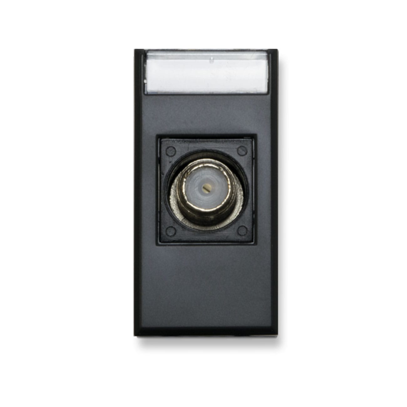 AVE - Presa TV/SAT femmina tipo F. Tekla S44. colore grigio Tekla finitura opaca  1 Mod. 445096F