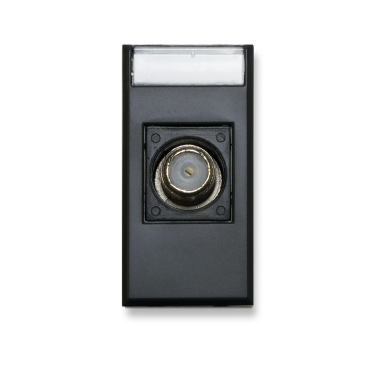 AVE - Presa TV/SAT femmina tipo F. Tekla S44. colore grigio Tekla finitura opaca 1 Mod. 445096F