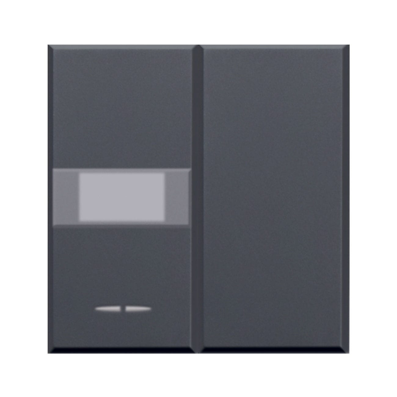 AVE - ATTUATORE DA INCASSO CON RELE' DA 16A E MISURATORE  ANTRACITE TEKLA  AVEBUS  2 MOD S44 445ABR1S