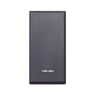 AVE - Tasto simbolo Boiler Tekla S44. colore grigio Tekla finitura opaca 1 Mod. 445TBP