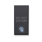AVE - Tasto simbolo Do Not Disturb Tekla S44. colore grigio Tekla  finitura opaca  1 Mod. 445TNDP