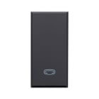 AVE - Tasto simbolo Resistenza Elettrica Tekla S44. colore grigio Tekla  finitura opaca  1 Mod. 445TREP