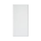 AVE - Tappo copriforo. WHITEK S44. colore bianco  finitura opaca  1 Mod. 446013