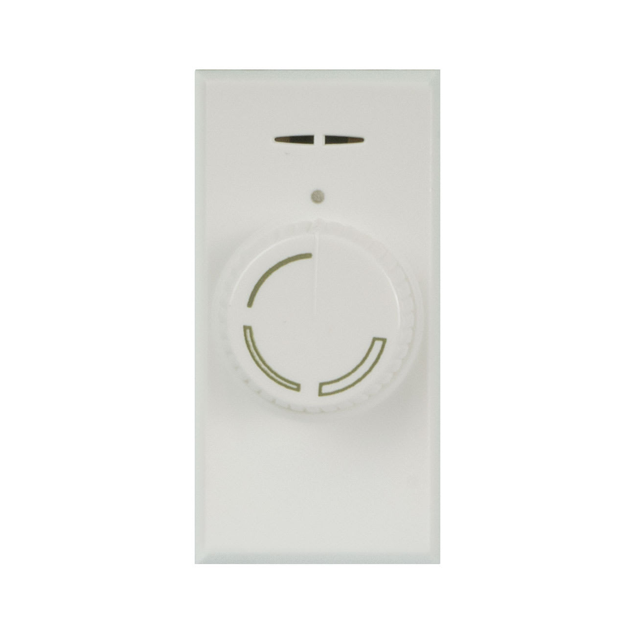 AVE - DIMMER ROTATIVO 60800W WHITEK bianco opaco. 250V CARICHI RESISTIVI E INDUTTIVI LED DI INDIVIDUAZIONE AL BUIO NO UE 1mod. 446018