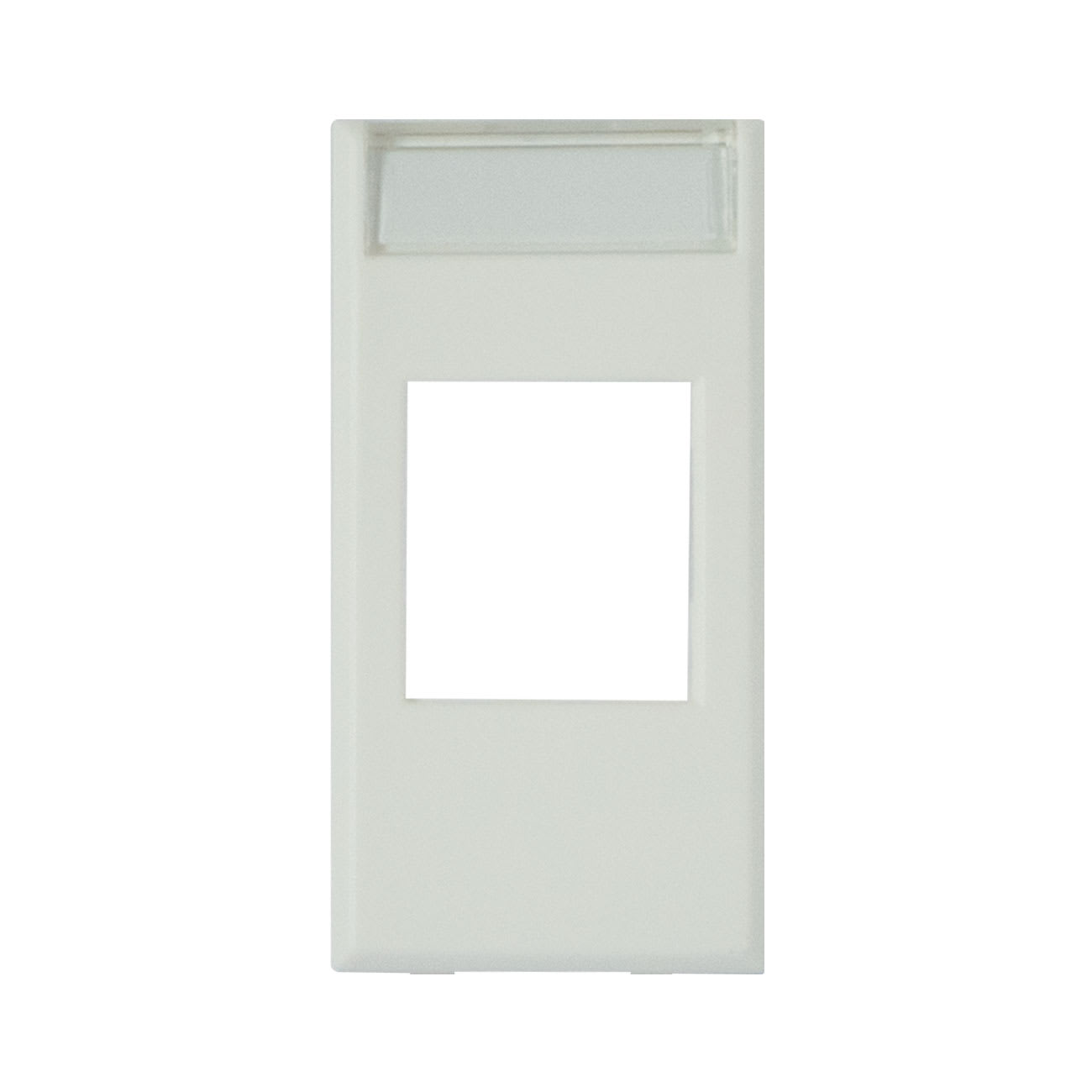 AVE - Adattatore per connettori RJ45. WHITEK S44 colore bianco finitura opaca 1 Mod. 446030SC