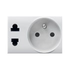 AVE - presa euro usa francese whitek 3 metri versatile e affidabile per connessioni sicure e durature in ambienti domestici e professionali 44603392MB