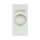 AVE - DIMMER UNIVERSALE 3120W. REGOLAZIONE CON POTENZIOMETRO ROTATIVO  SERIE WHITEK. COLORE BIANCO FINITURA OPACA  1 MOD. 446048UR