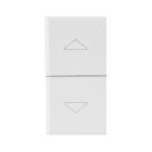 AVE - Commutatore stabile. WHITEK S44. colore bianco. 1P 10AX 250V  finitura opaca  1 Mod. 446051