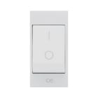 AVE - Interruttore automatico. WHITEK S44. colore bianco. 1P+N 6A 1.5kA 250v finitura opaca 1 Mod.