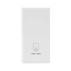 AVE - Tasto simbolo Boiler WHITEK S44. colore bianco finitura opaca 1 Mod. 446TBP