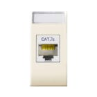 AVE - Presa RJ45 CAT7 FTP schermata  Class S44 colore RAL 1013  finitura lucida  1 Mod. 449027C7S
