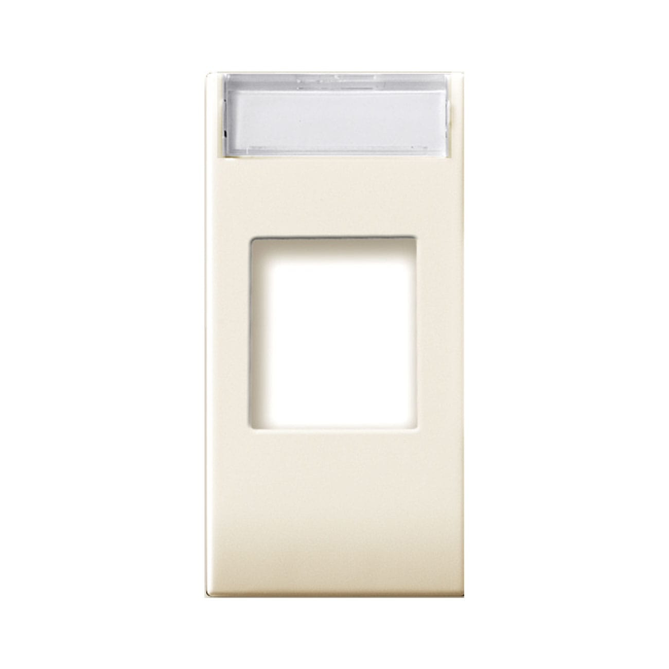 AVE - Adattatore per connettori RJ45. Class S44 colore RAL 1013  finitura lucida  1 Mod. 449030SC