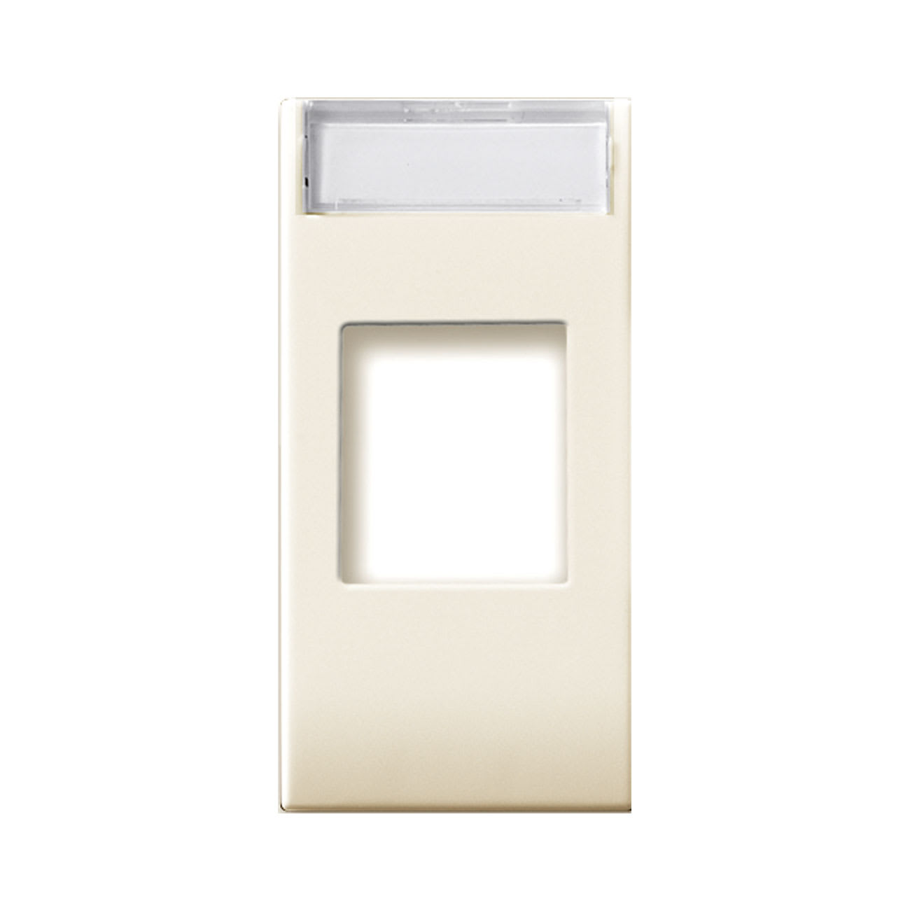 AVE - Adattatore per connettori RJ45. Class S44 colore RAL 1013 finitura lucida 1 Mod. 449030SC