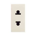 AVE - Presa euroamericana. Class S44. colore RAL 1013. 2P 16A 250V  finitura lucida  1 Mod. 449033S