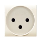 AVE - Presa israeliana. Class S44. colore RAL 1013. 2P+T 16A 250V finitura lucida 2 Mod. 449046TS