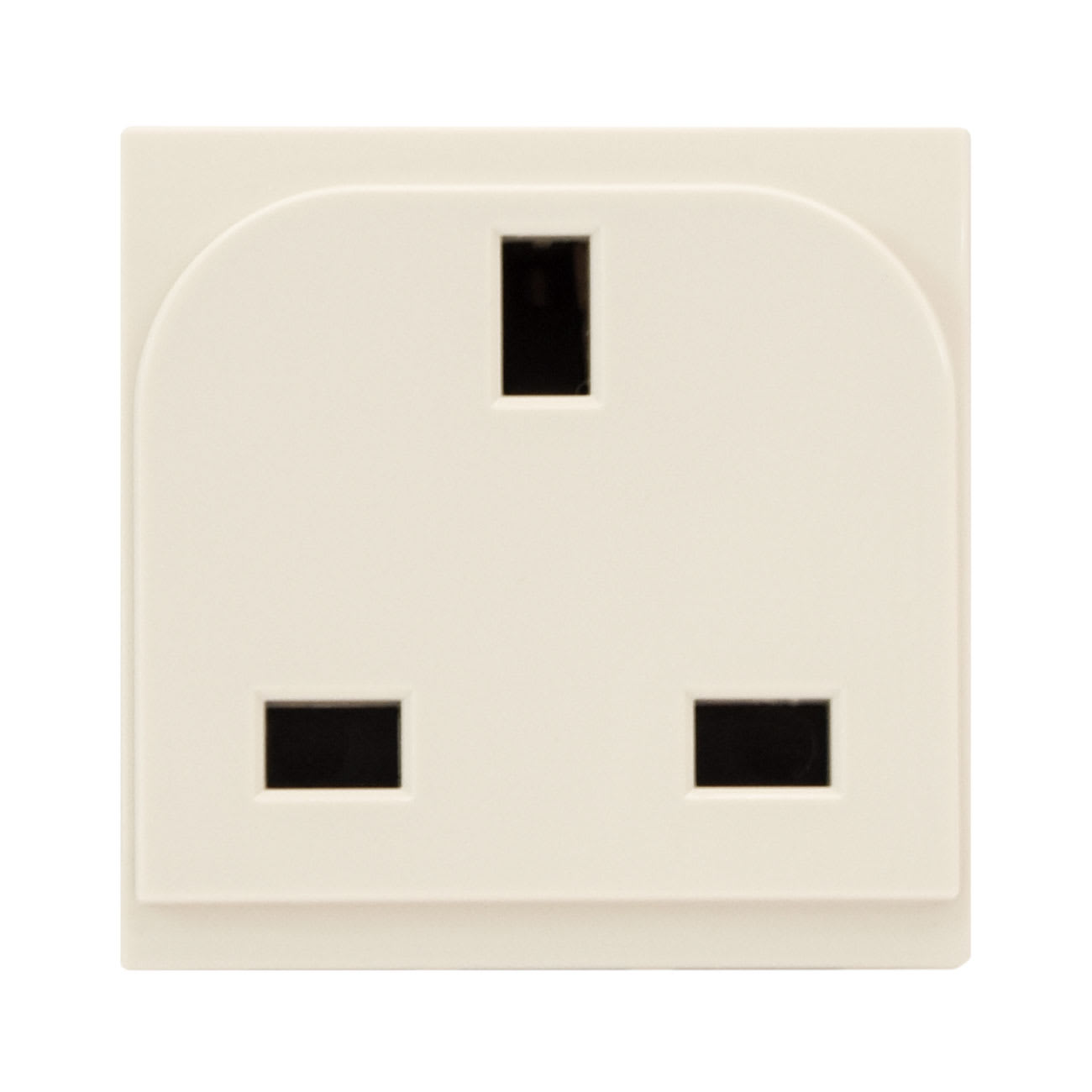 AVE - Presa std inglese. Class S44. colore RAL 1013. 13A 250V 2P+T finitura lucida 2 Mod. 449097TS