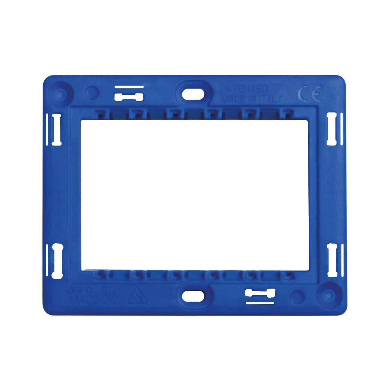 AVE - Supporto speciale 3 comandi per scatola UK 2 moduli 44A02-3K