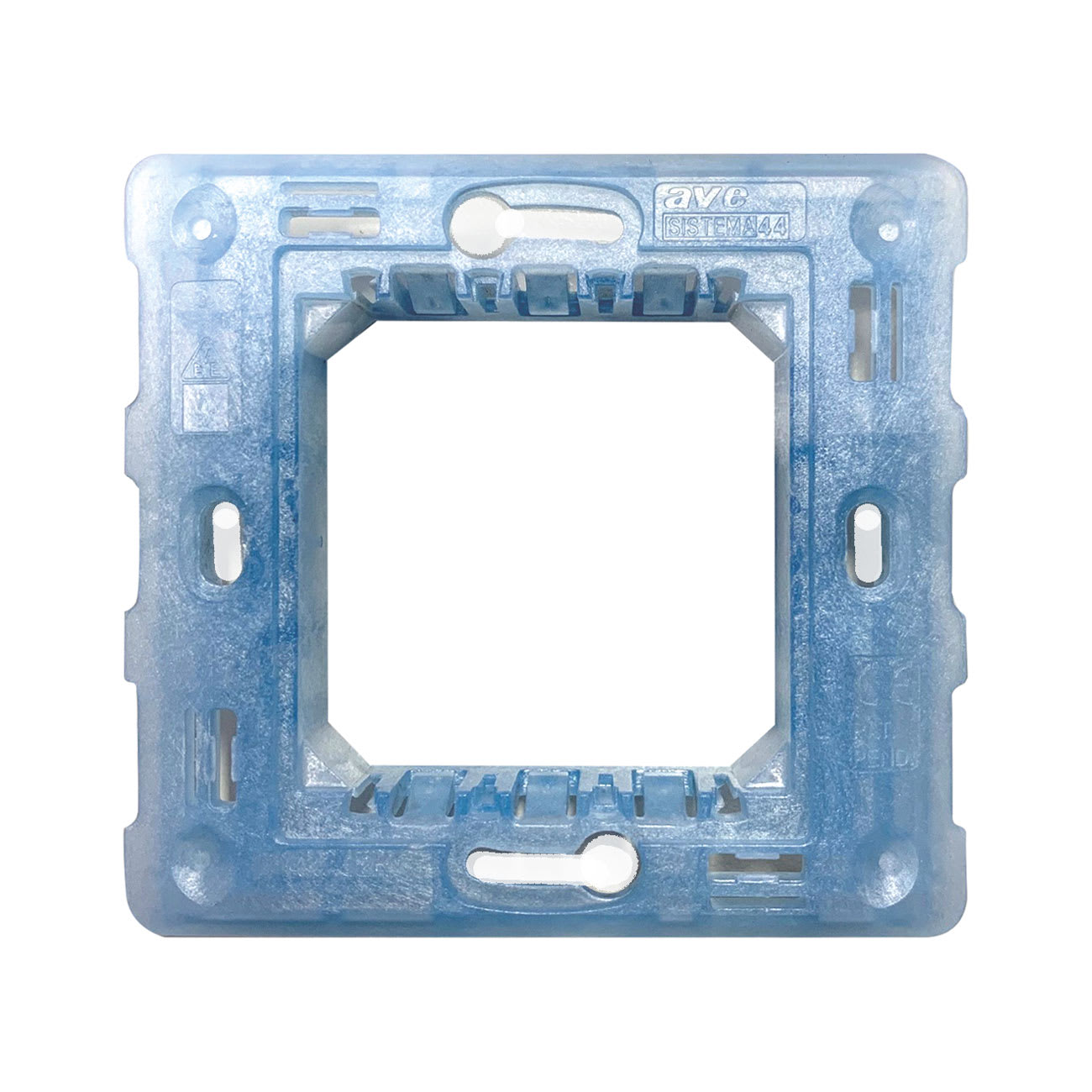 AVE - ARMATURA CON VITI X SCAT. UK S44 2MOD FORNITA CON VITI AGGANCIATE IN MODO IMPERDIBILE ALL'ARMATURA 44A02K