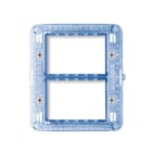 AVE - Supporto con viti S44. per scatole quadrata. 3+3 Mod 44A33