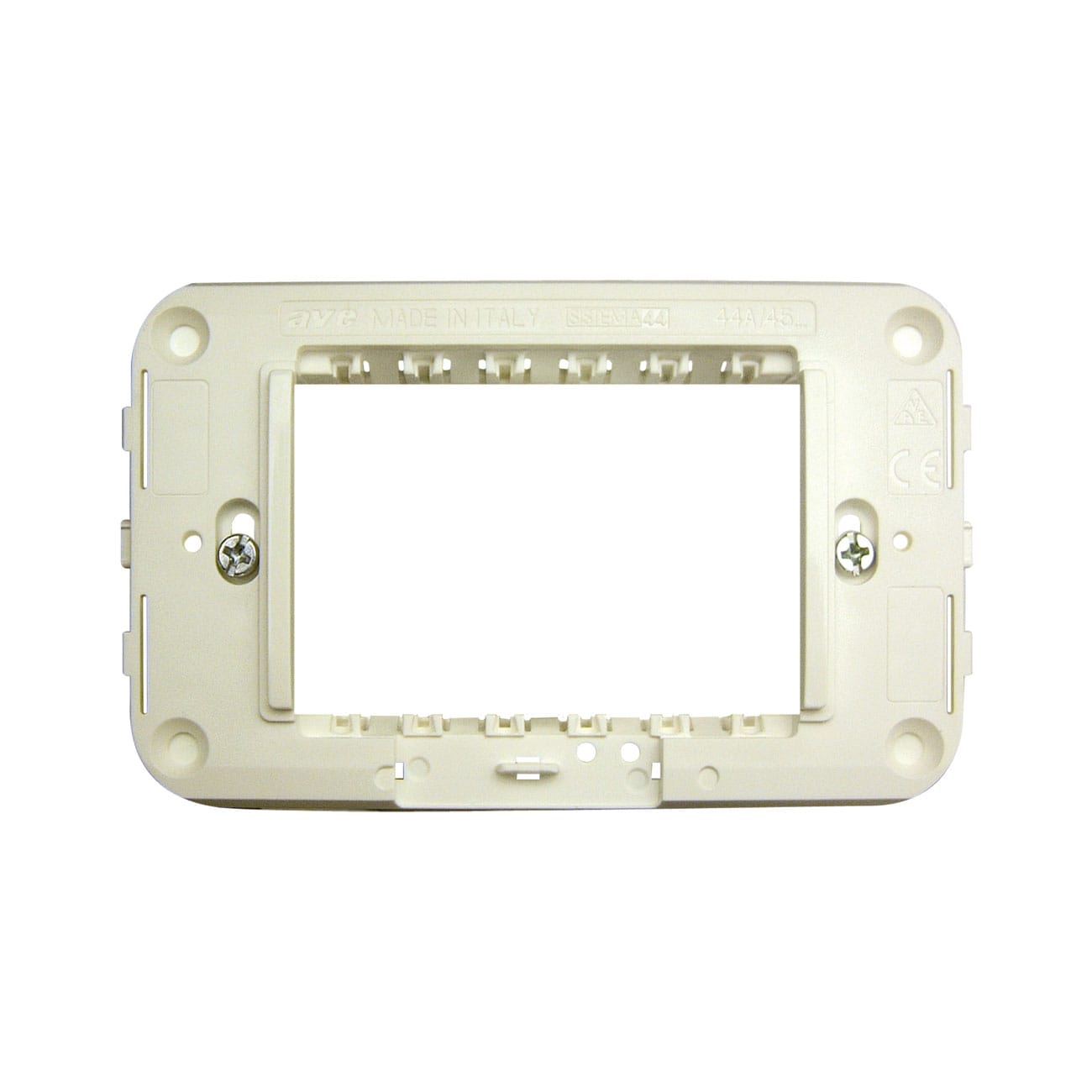 AVE - Armatura speciale articoli S44. placche S45  3 Mod. 44A/45BP