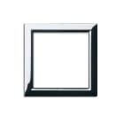 AVE - Cornice di ricambio. colore cromo per placche Vera S44 2 Mod. 44CRV22CR
