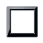AVE - Cornice di ricambio. colore nera per placche Vera S44 2 Mod. 44CRV22N