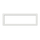 AVE - Cornice di ricambio. colore RAL 9010 per placche Vera S44 7 Mod. 44CRV7B