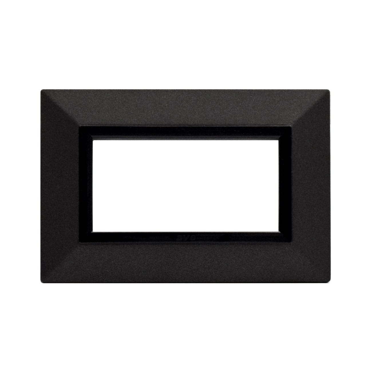 AVE - Placca Zama. S44 colore graffite. con cornicetta  4 Mod. 44P94GF