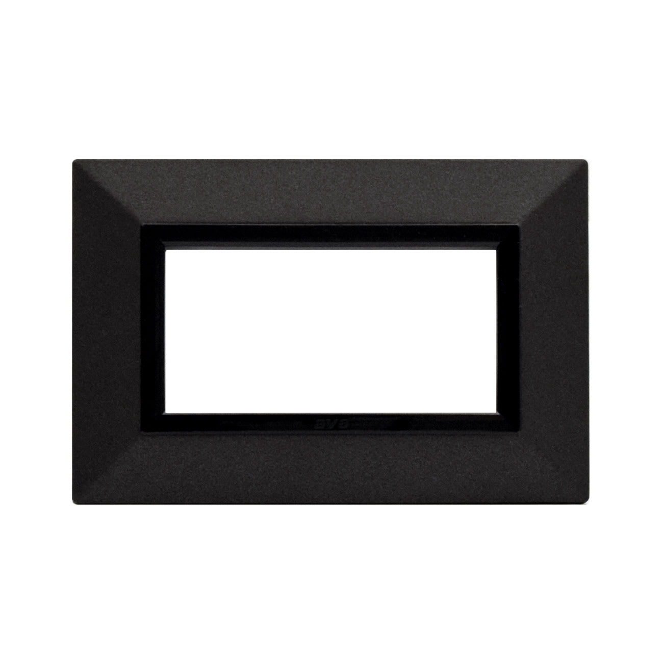 AVE - Placca Zama. S44 colore graffite. con cornicetta 4 Mod. 44P94GF