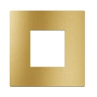 AVE - PLACCA ALLUMINIO NEW STYLE S44. COLORE ORO SENZA CORNICETTA DI FINITURA 2 MOD. 44PAQ22ORO