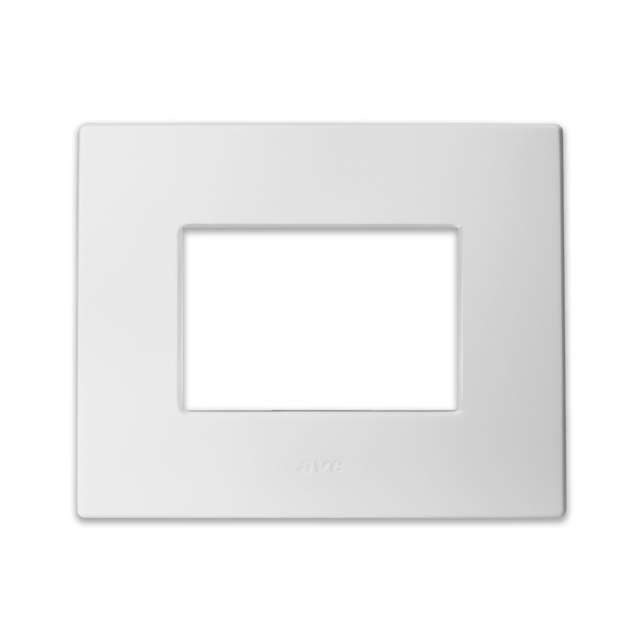 AVE - Placca New Style S44 bianco 3 moduli placca Vera44 Corian bianco 3 moduli. 44PCN3B