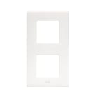 AVE - Placca New Style. S44 colore bianco 4 (2+2) Mod. 44PCT24B