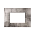 AVE - Placca Tecnopolimero Young S44. colore onice 3D 3 Mod. 44PJ03ONC/3D