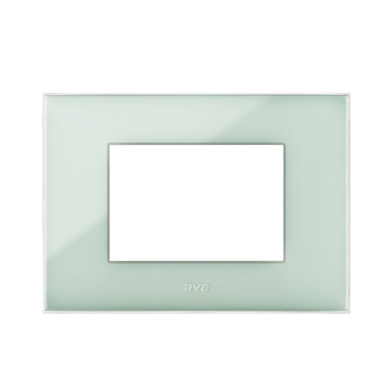 AVE - Placca Tecnopolimero Young S44. colore salvia 3 Mod. 44PJ03SAL