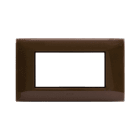 AVE - Placca Tecnopolimero Young S44. in tecnopolimero colore avana  4 Mod. 44PJ04AVN