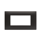 AVE - Placca Tecnopolimero Young S44. colore grigio tekla  4 Mod. 44PJ04GTK