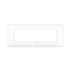 AVE - Placca Tecnopolimero Young S44. colore bianco  7 Mod. 44PJ07B