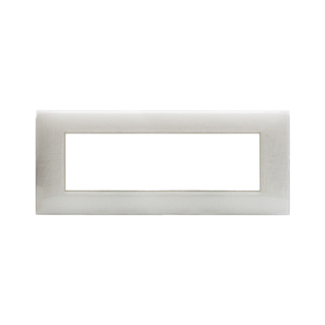 AVE - Placca Tecnopolimero Young S44. colore bianco 3D 7 Mod. 44PJ07B/3D