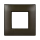 AVE - PLACCA TECNOPOLIMERO YOUNG S44. COLORE BRONZO FINITURA OPACA 2 MOD. 44PJ32BR