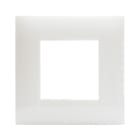 AVE - Placca Tecnopolimero Young S44. colore bianco totale  2 Mod. 44PJ32BT