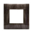 AVE - Placca Tecnopolimero Young S44. colore onice 3D  2 Mod. 44PJ32ONC/3D