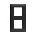 AVE - Placca Tecnopolimero Young S44. colore grigio tekla  4(2+2) Mod. 44PJ34GTK