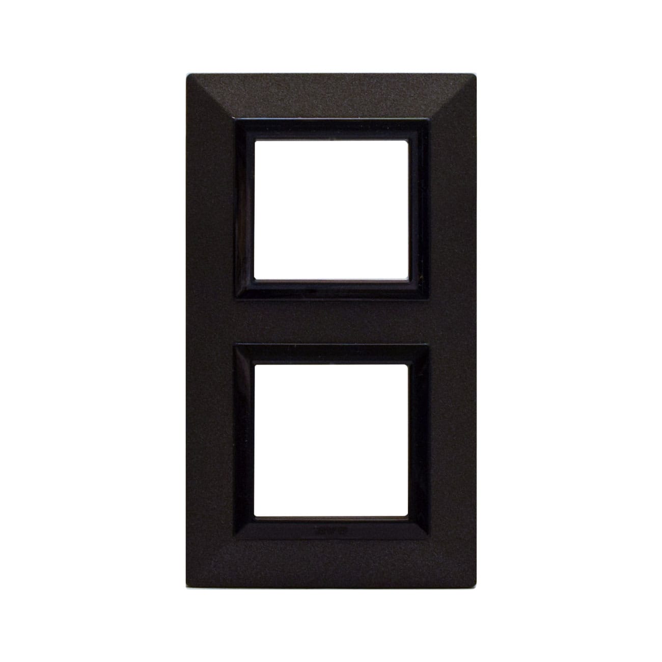 AVE - Placca Zama. S44 colore grafite con cornicetta 4(2+2) Mod. 44PK24GF