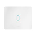AVE - PLACCA CORIAN PILLS SMART TOUCH. S44 COLORE BIANCO OPACO 1 COMANDO 3 MOD. 44PSMCTC01B